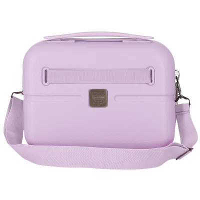 Pepe Jeans Accent Lila – cestovný kozmetický kufrík ABS 21×29×15 cm, 9L Pepe Jeans Accent Lila – cestovný kozmetický kufrík ABS 21×29×15 cm, 9L