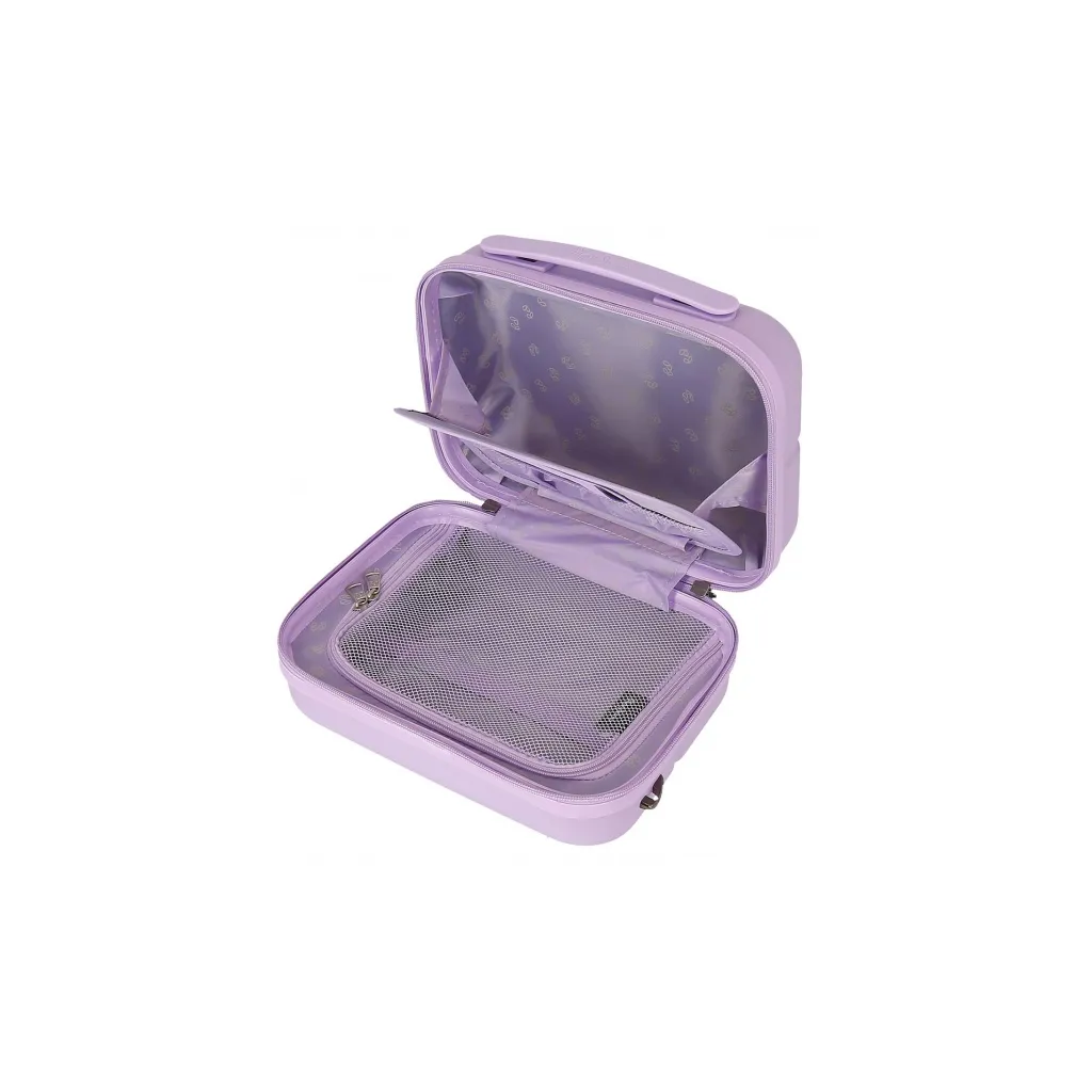 ABS Cestovní kosmetický kufřík PEPE JEANS ACCENT Lila, 21x29x15cm, 9L, 7693935