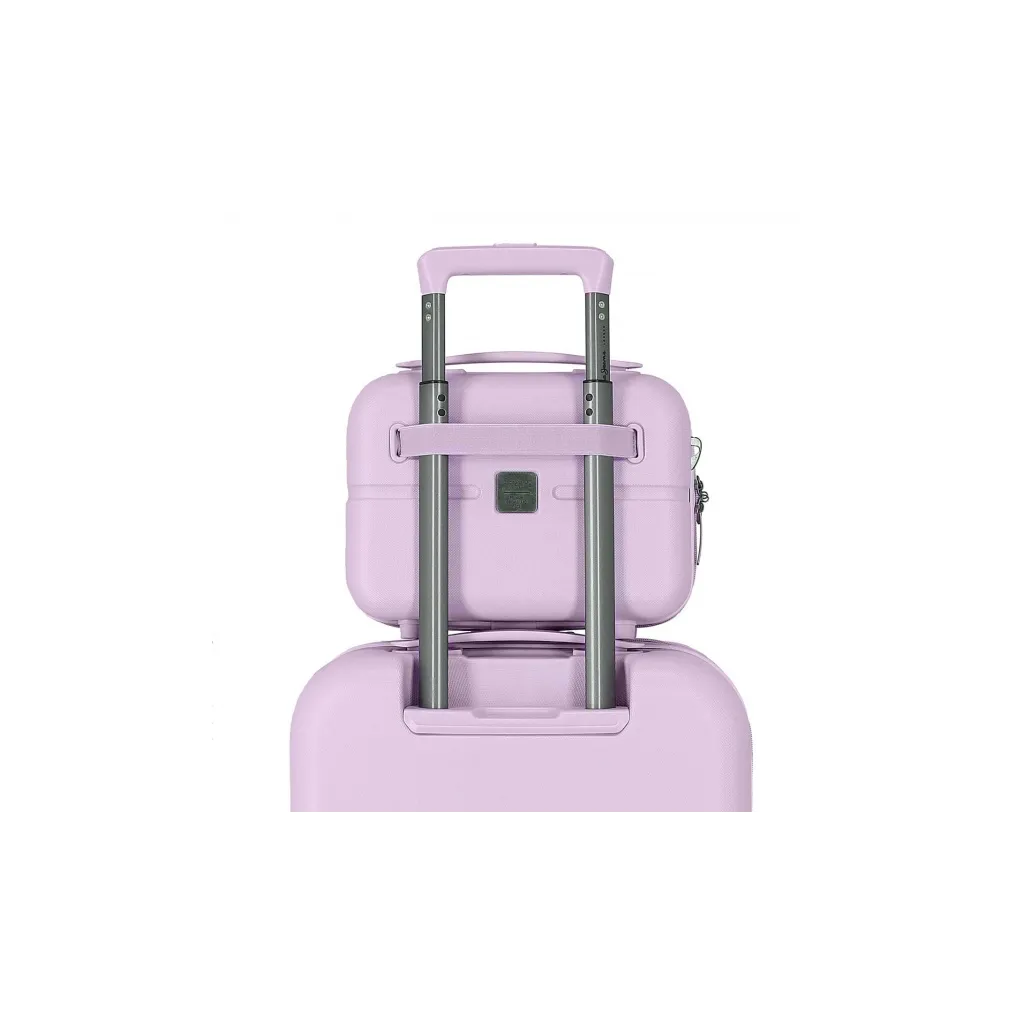 Pepe Jeans Accent Lila – cestovný kozmetický kufrík ABS 21×29×15 cm, 9L