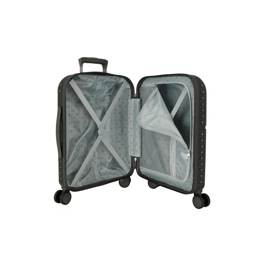 Sada luxusných ABS cestovných kufrov 70cm/55cm PEPE JEANS ACCENT Antracita, 7699531