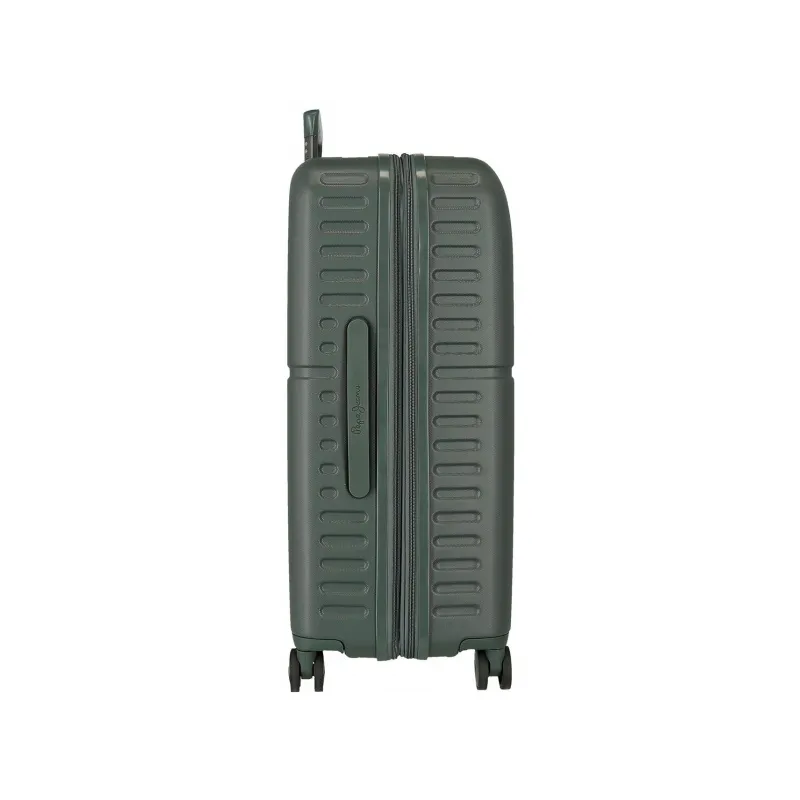 Sada luxusních ABS cestovních kufrů 70cm/55cm PEPE JEANS ACCENT Verde, 7699533