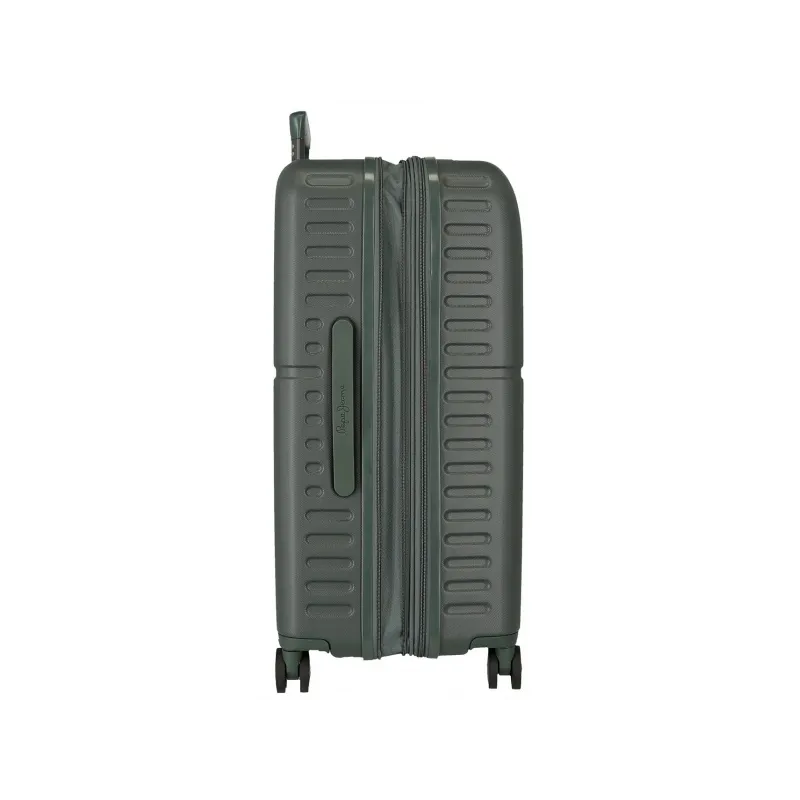 Sada luxusných ABS cestovných kufrov 70cm/55cm PEPE JEANS ACCENT Verde, 7699533 Sada luxusných ABS cestovných kufrov 70cm/55cm PEPE JEANS ACCENT Verde, 7699533
