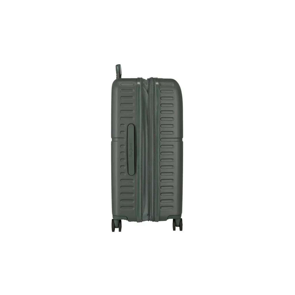Sada luxusních ABS cestovních kufrů 70cm/55cm PEPE JEANS ACCENT Verde, 7699533