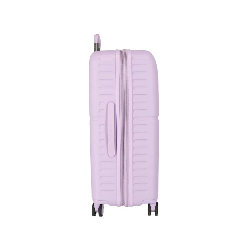 Sada luxusných ABS cestovných kufrov 70cm/55cm PEPE JEANS ACCENT Lila, 7699535 Sada luxusných ABS cestovných kufrov 70cm/55cm PEPE JEANS ACCENT Lila, 7699535