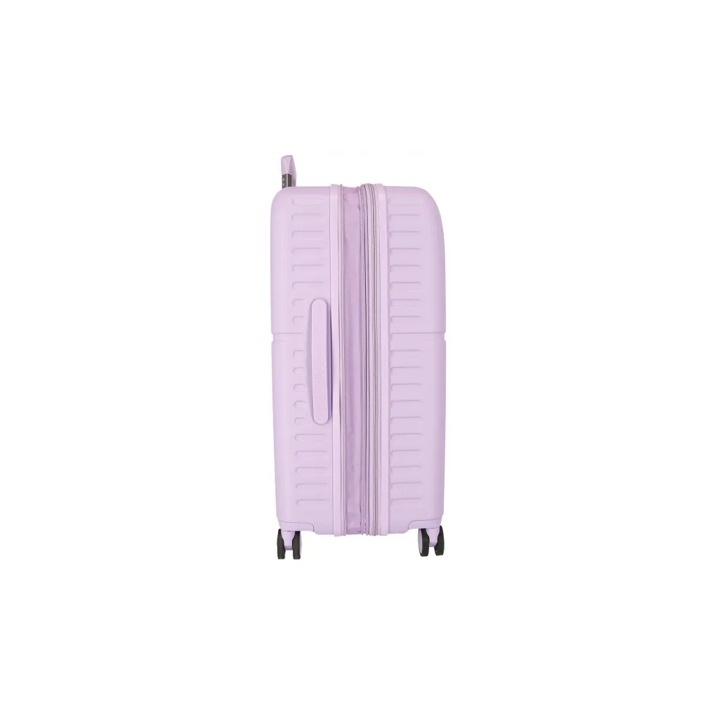 Sada luxusních ABS cestovních kufrů 70cm/55cm PEPE JEANS ACCENT Lila, 7699535