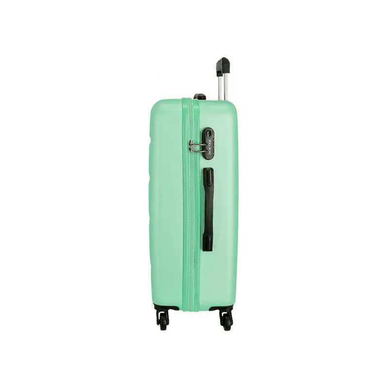 Sada ABS cestovních kufrů ROLL ROAD FLEX Turquesa, 55-65-75cm, 584946B Sada ABS cestovních kufrů ROLL ROAD FLEX Turquesa, 55-65-75cm, 584946B