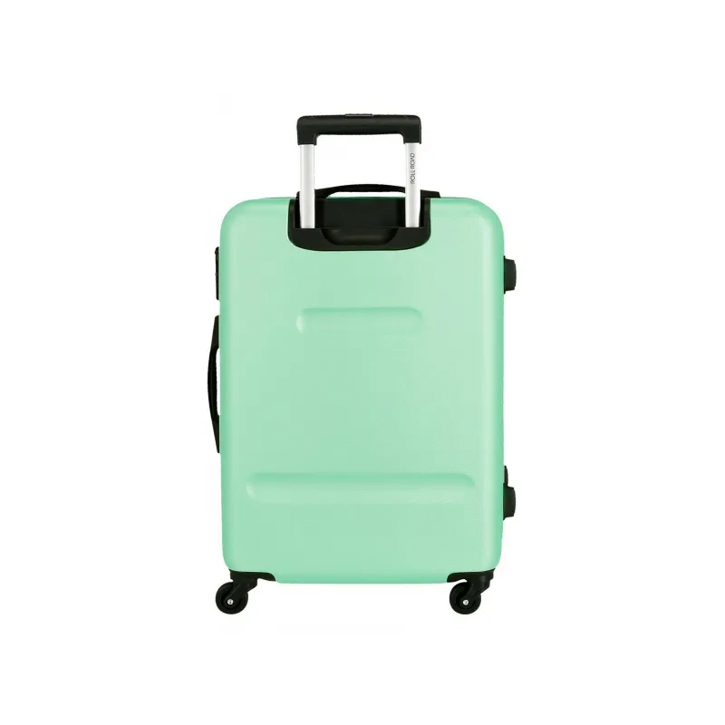 Sada ABS cestovních kufrů ROLL ROAD FLEX Turquesa, 55-65-75cm, 584946B Sada ABS cestovních kufrů ROLL ROAD FLEX Turquesa, 55-65-75cm, 584946B