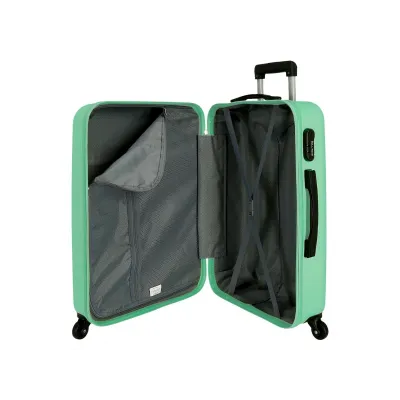 Sada ABS cestovních kufrů ROLL ROAD FLEX Turquesa, 55-65-75cm, 584946B Sada ABS cestovních kufrů ROLL ROAD FLEX Turquesa, 55-65-75cm, 584946B