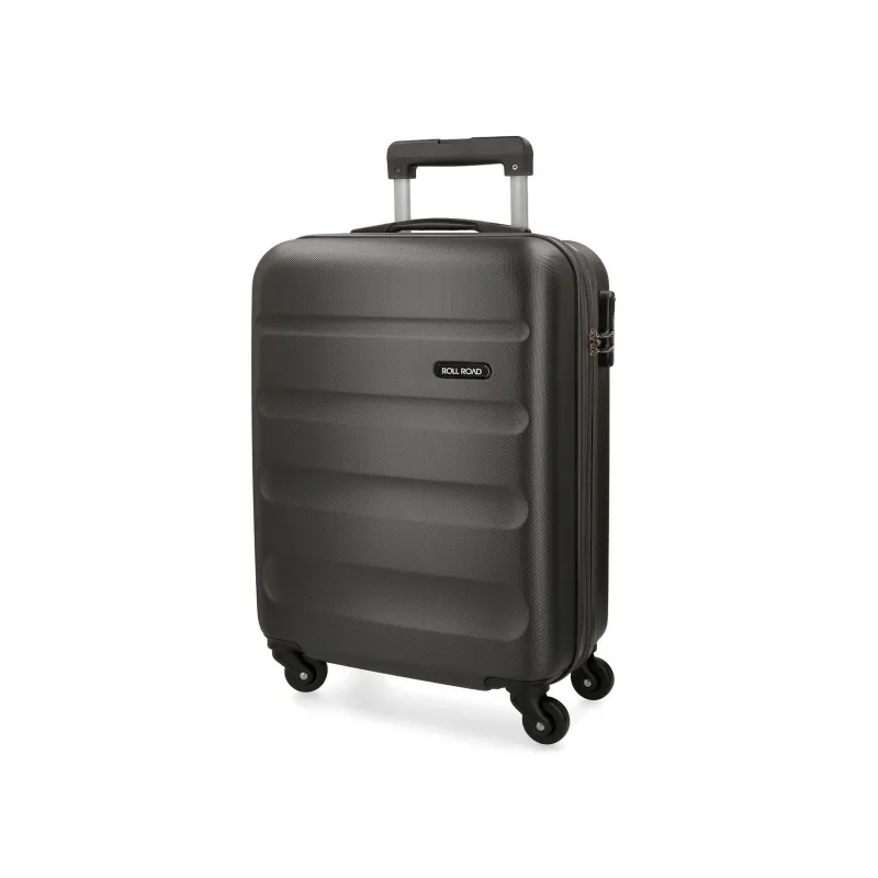 ROLL ROAD Flex Antracita, ABS Cestovný kufor, 55x38x20cm, 35L – antracitový kufor ROLL ROAD Flex Antracita, ABS Cestovný kufor, 55x38x20cm, 35L – antracitový kufor