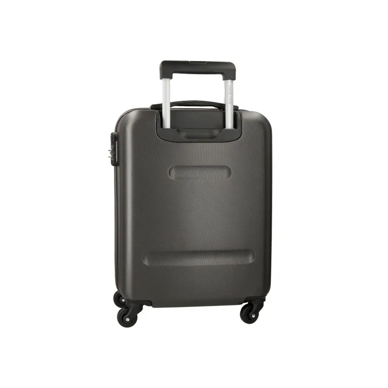 ROLL ROAD Flex Antracita, ABS Cestovný kufor, 55x38x20cm, 35L – antracitový kufor ROLL ROAD Flex Antracita, ABS Cestovný kufor, 55x38x20cm, 35L – antracitový kufor
