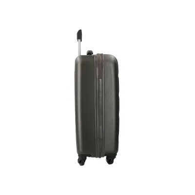 ROLL ROAD Flex Antracita, ABS Cestovný kufor, 55x38x20cm, 35L – antracitový kufor ROLL ROAD Flex Antracita, ABS Cestovný kufor, 55x38x20cm, 35L – antracitový kufor