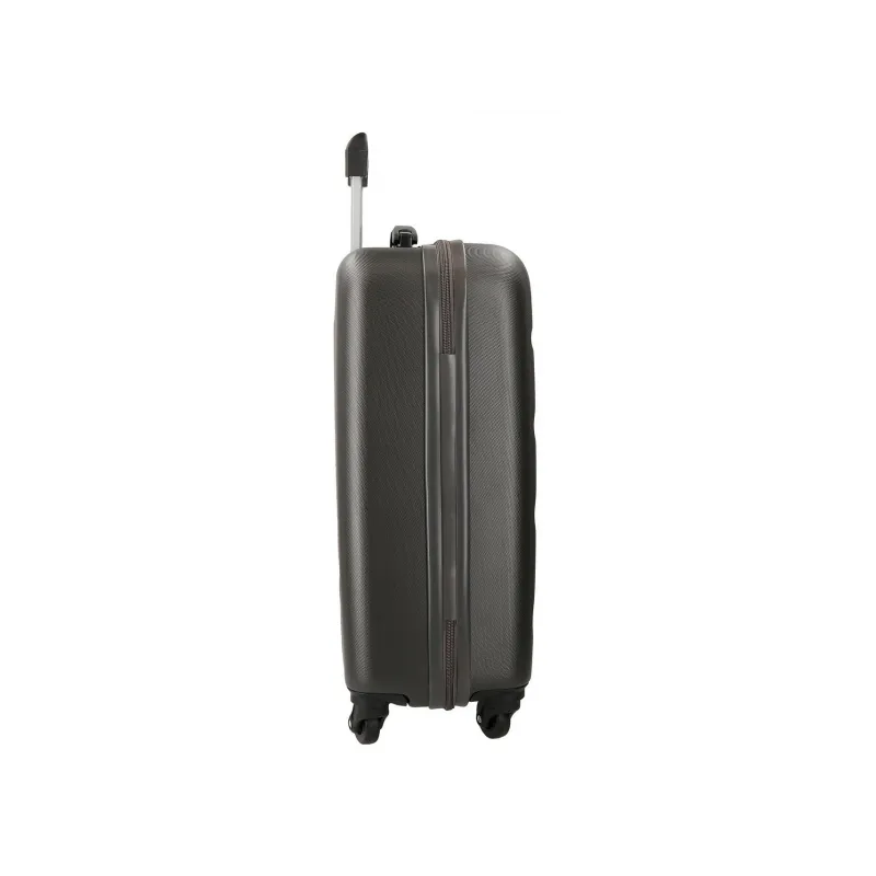 ROLL ROAD Flex Antracita, ABS Cestovný kufor, 55x38x20cm, 35L – antracitový kufor ROLL ROAD Flex Antracita, ABS Cestovný kufor, 55x38x20cm, 35L – antracitový kufor