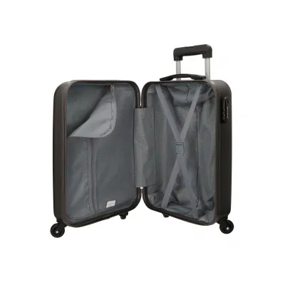 ROLL ROAD Flex Antracita, ABS Cestovný kufor, 55x38x20cm, 35L – antracitový kufor ROLL ROAD Flex Antracita, ABS Cestovný kufor, 55x38x20cm, 35L – antracitový kufor