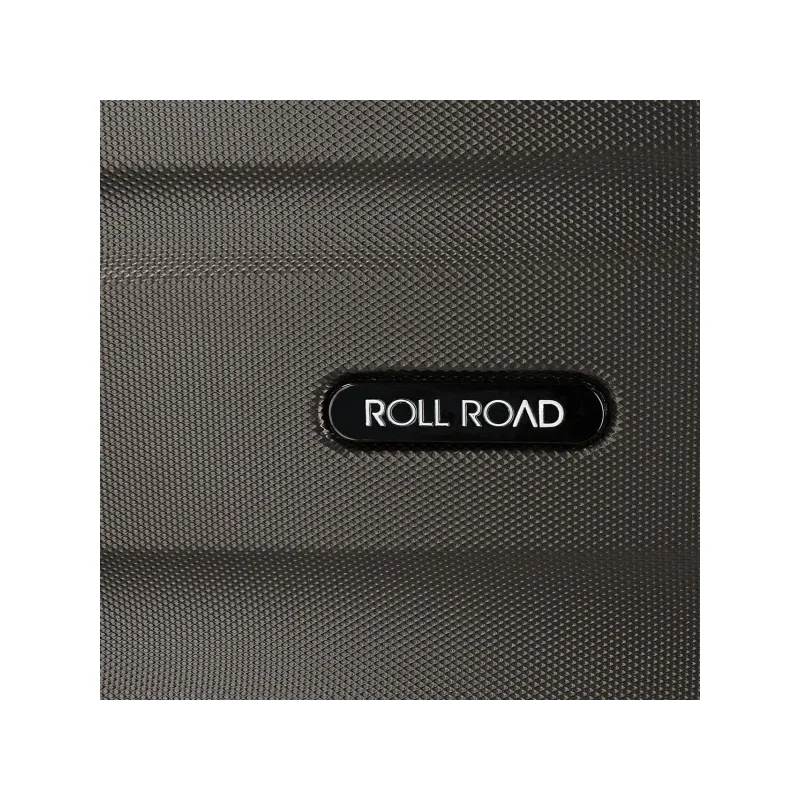 ROLL ROAD Flex Antracita, ABS Cestovný kufor, 55x38x20cm, 35L – antracitový kufor ROLL ROAD Flex Antracita, ABS Cestovný kufor, 55x38x20cm, 35L – antracitový kufor
