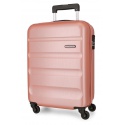 ROLL ROAD Flex Nude, ABS Cestovný kufor, 55x38x20cm, 35L – svetlý kufor na cesty