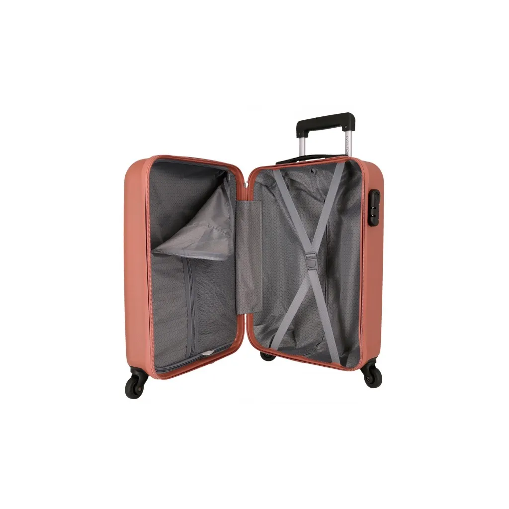 ABS Cestovní kufr ROLL ROAD FLEX Nude, 55x38x20cm, 35L, 584916C (small)