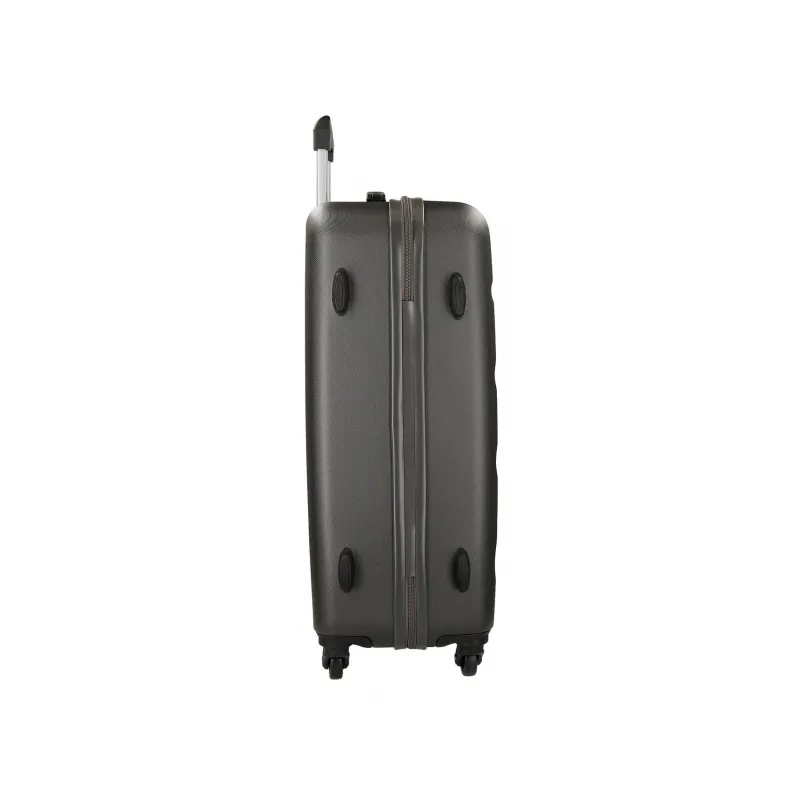 Sada ABS cestovních kufrů ROLL ROAD FLEX Black/Antracita, 55-65cm, 5849561 Sada ABS cestovních kufrů ROLL ROAD FLEX Black/Antracita, 55-65cm, 5849561