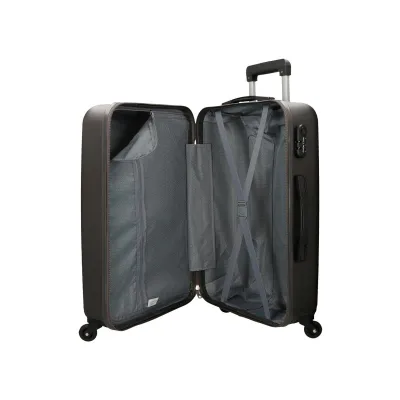 Sada ABS cestovních kufrů ROLL ROAD FLEX Black/Antracita, 55-65cm, 5849561 Sada ABS cestovních kufrů ROLL ROAD FLEX Black/Antracita, 55-65cm, 5849561