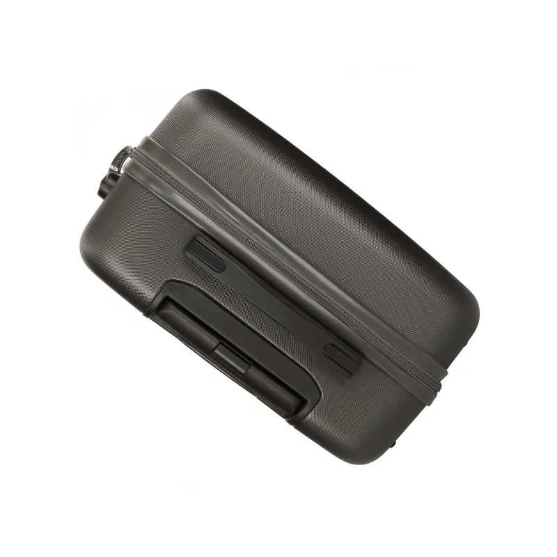Sada ABS cestovních kufrů ROLL ROAD FLEX Black/Antracita, 55-65cm, 5849561 Sada ABS cestovních kufrů ROLL ROAD FLEX Black/Antracita, 55-65cm, 5849561