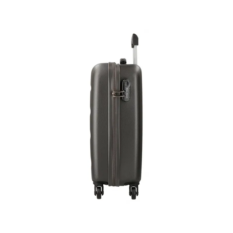 Sada ABS cestovních kufrů ROLL ROAD FLEX Black/Antracita, 55-65cm, 5849561 Sada ABS cestovních kufrů ROLL ROAD FLEX Black/Antracita, 55-65cm, 5849561