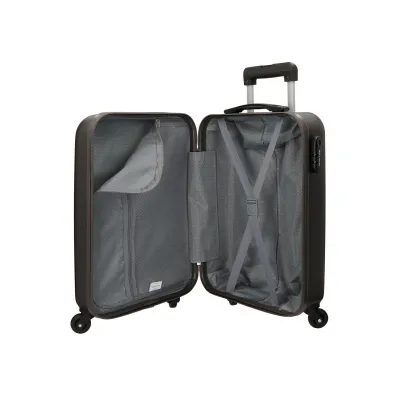 Sada ABS cestovních kufrů ROLL ROAD FLEX Black/Antracita, 55-65cm, 5849561 Sada ABS cestovních kufrů ROLL ROAD FLEX Black/Antracita, 55-65cm, 5849561