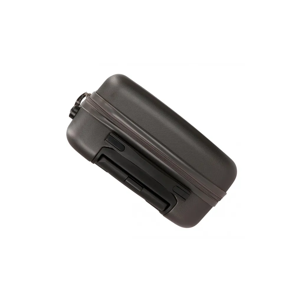 Sada ABS cestovních kufrů ROLL ROAD FLEX Black/Antracita, 55-65cm, 5849561