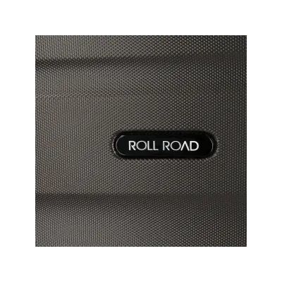 Sada ABS cestovních kufrů ROLL ROAD FLEX Black/Antracita, 55-65cm, 5849561 Sada ABS cestovních kufrů ROLL ROAD FLEX Black/Antracita, 55-65cm, 5849561