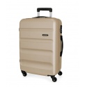 ABS Cestovní kufr ROLL ROAD FLEX Champagne, 65x46x23cm, 56L, 5849269 (medium)