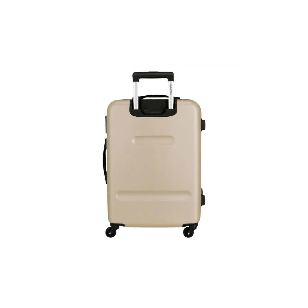 ABS Cestovní kufr ROLL ROAD FLEX Champagne, 65x46x23cm, 56L, 5849269 (medium)