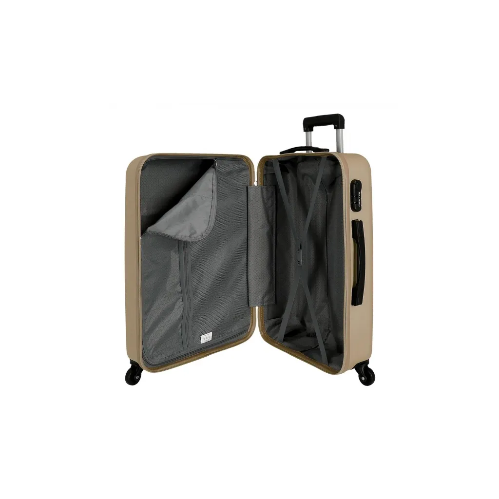 ABS Cestovní kufr ROLL ROAD FLEX Champagne, 65x46x23cm, 56L, 5849269 (medium)