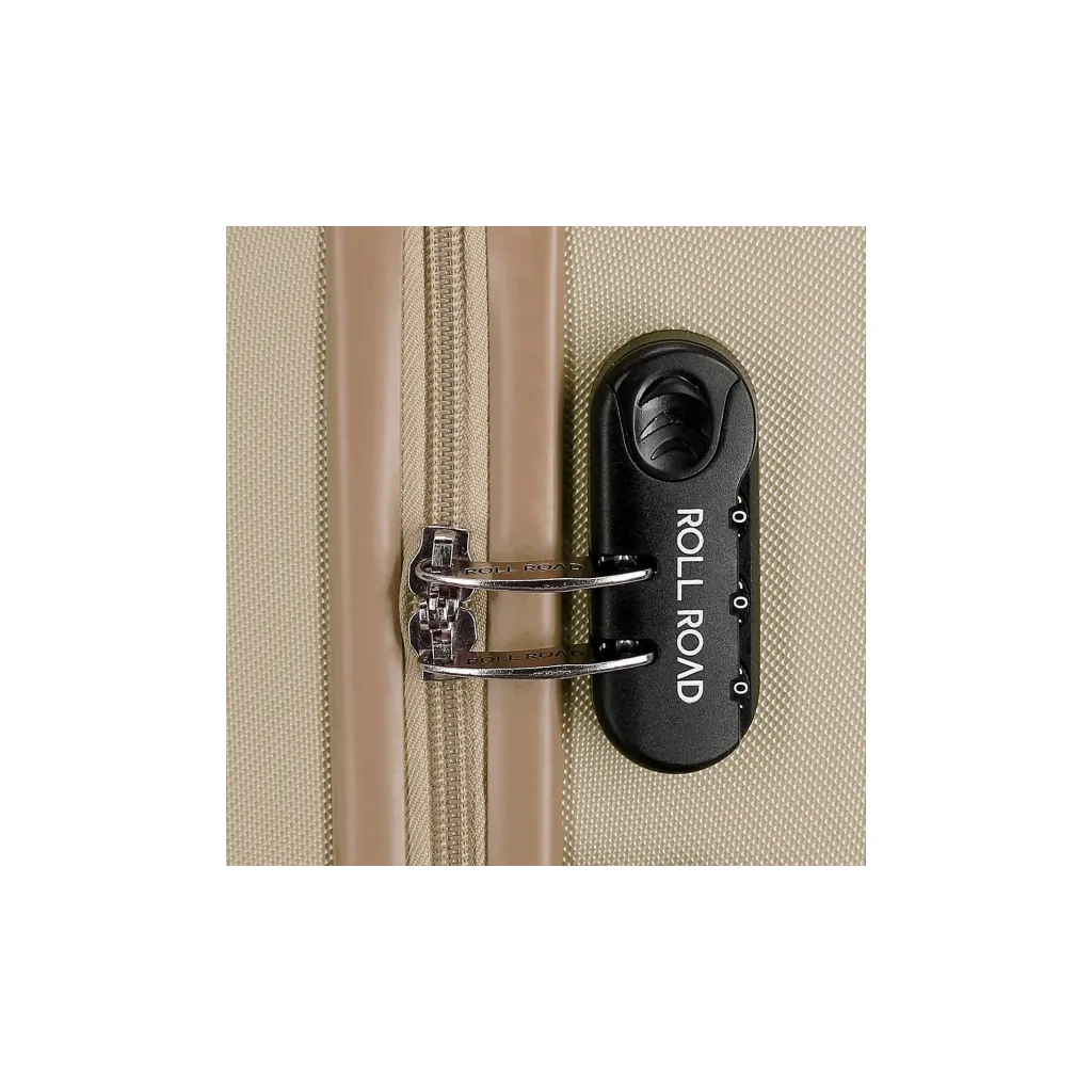 ABS Cestovní kufr ROLL ROAD FLEX Champagne, 65x46x23cm, 56L, 5849269 (medium)