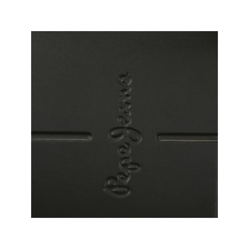 ABS Cestovný kozmetický kufrík PEPE JEANS HIGHLIGHT Negro, 21x29x15cm, 9L, 7683921