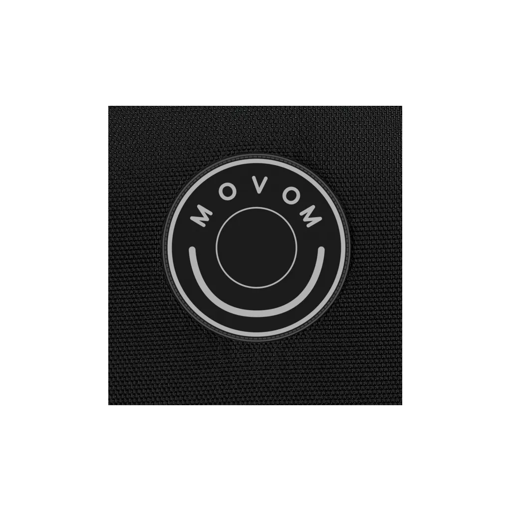 MOVEM Atlanta Black, Sada luxusních textilních cestovních kufrů, 77cm/66cm/55cm, 5318421