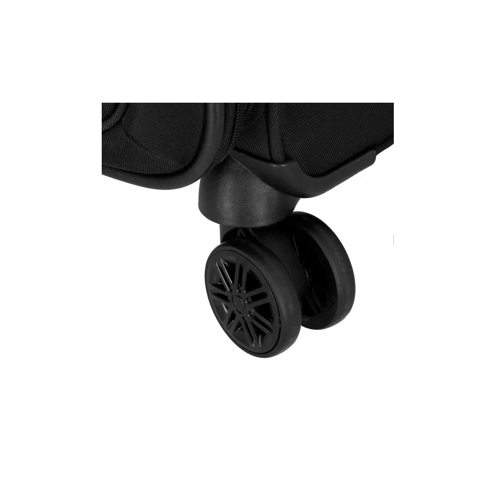 MOVOM Atlanta Black, Sada luxusných textilných cestovných kufrov, 77cm/66cm/55cm, 5318421