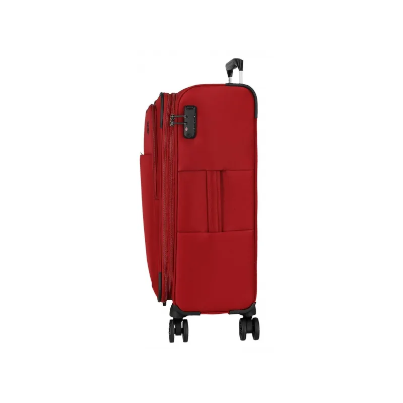 MOVOM Atlanta Red, Sada luxusných textilných cestovných kufrov, 77cm/66cm/55cm, 5318424 MOVOM Atlanta Red, Sada luxusných textilných cestovných kufrov, 77cm/66cm/55cm, 5318424
