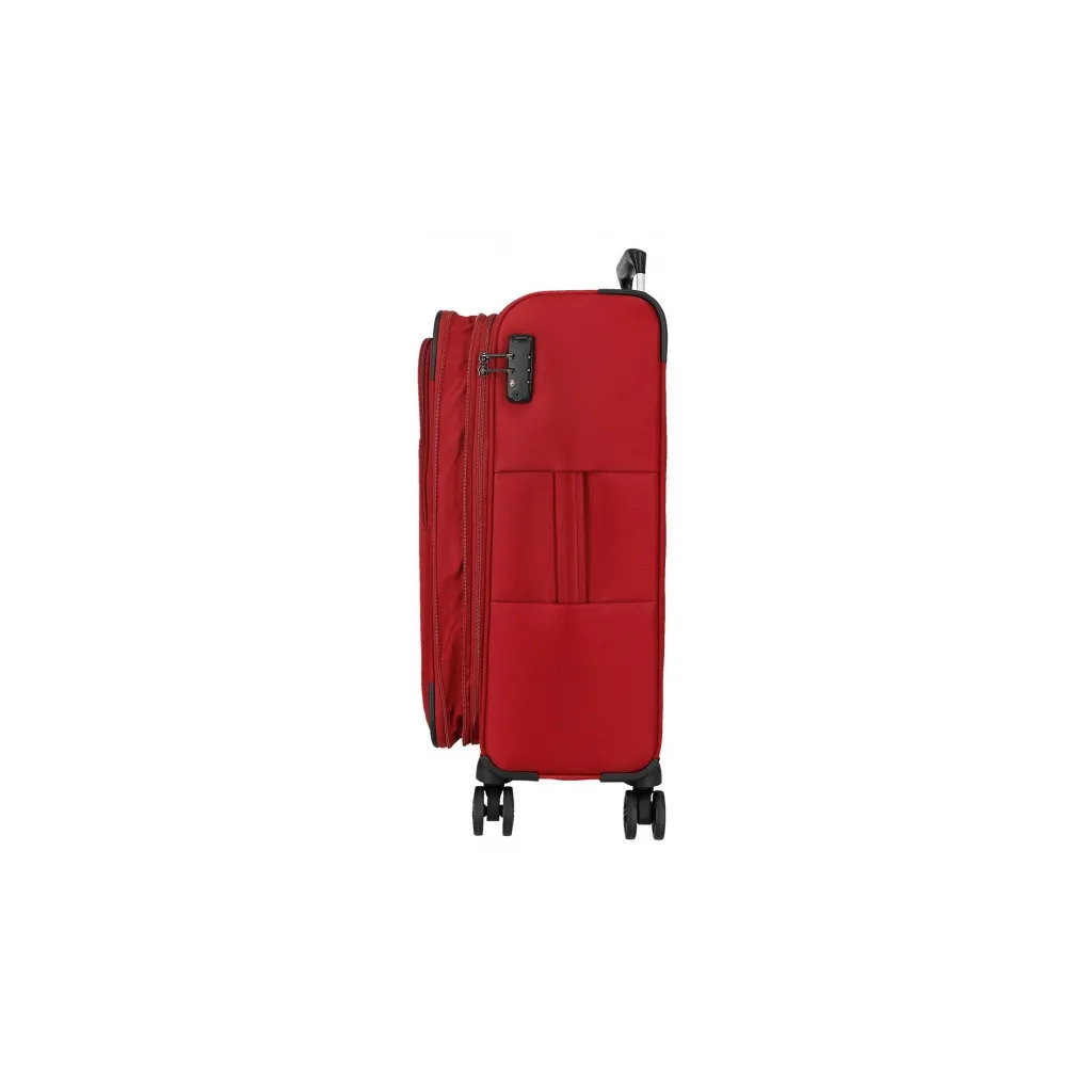 MOVEM Atlanta Red, Sada luxusních textilních cestovních kufrů, 77cm/66cm/55cm, 5318424