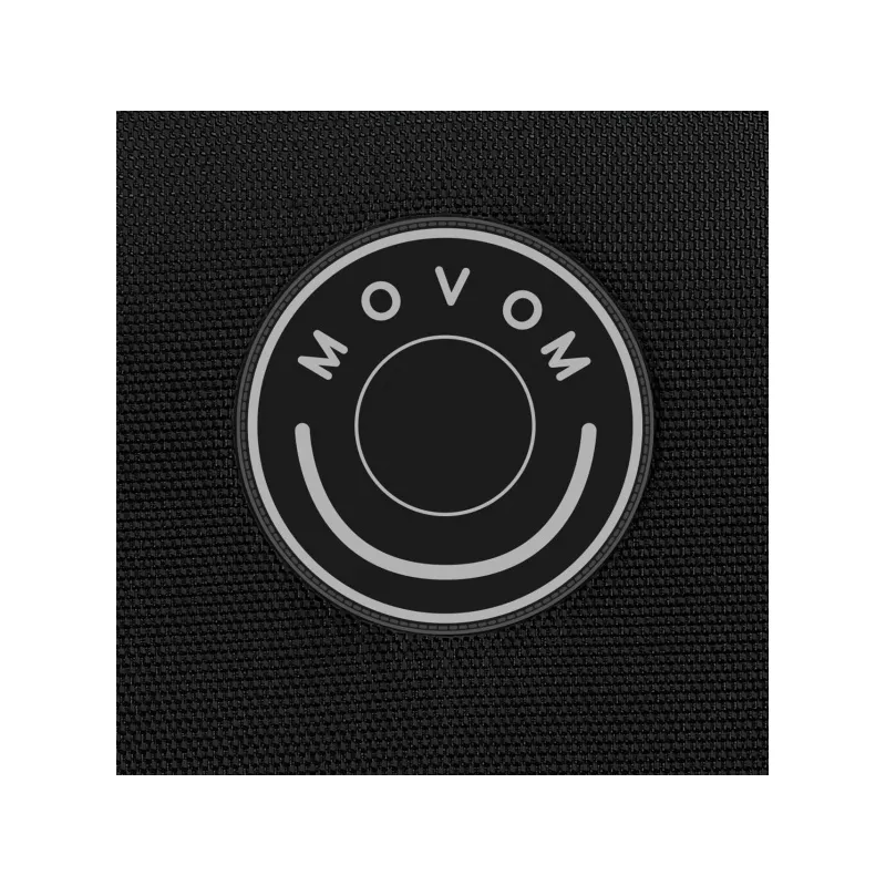 MOVOM Atlanta Black, Textilný cestovný kufor, 56x37x20cm, 34L, 5318621 (small)