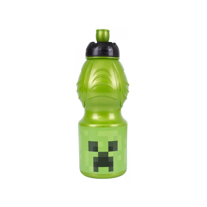 Plastová fľaša MINECRAFT 400ml, 511021001