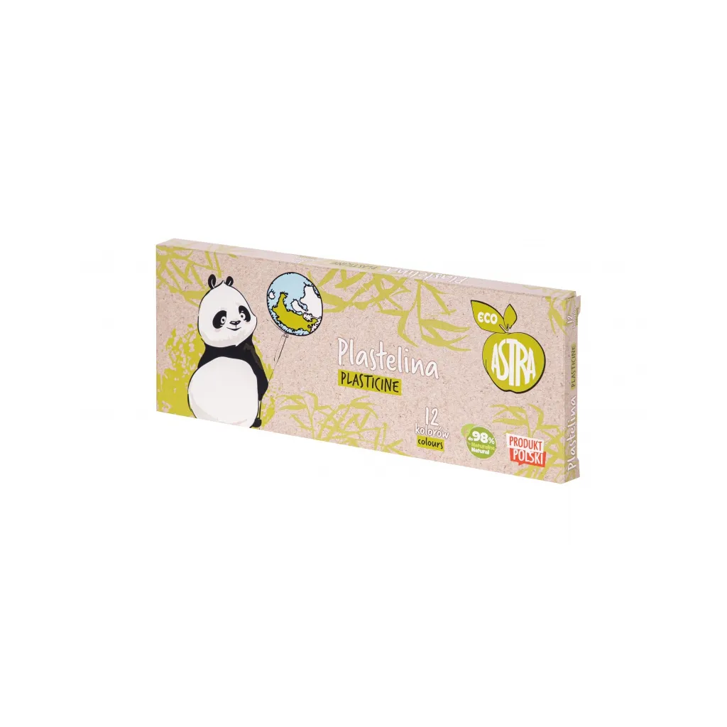 ASTRA ECO, Plastelína základní 12 barev, 303122010