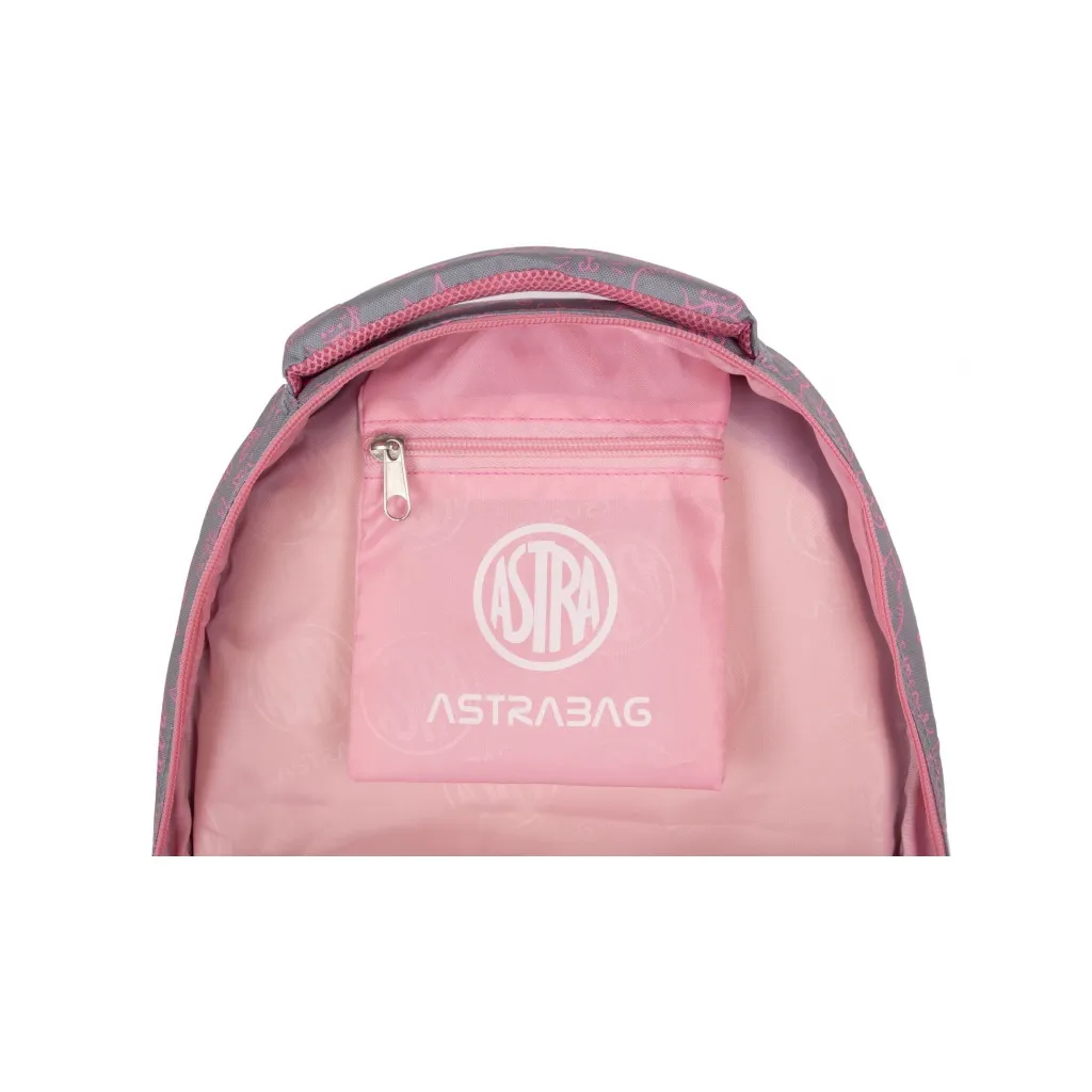 ASTRABAG Školní batoh pro první stupeň PINK KITTY, AB330, 502022139