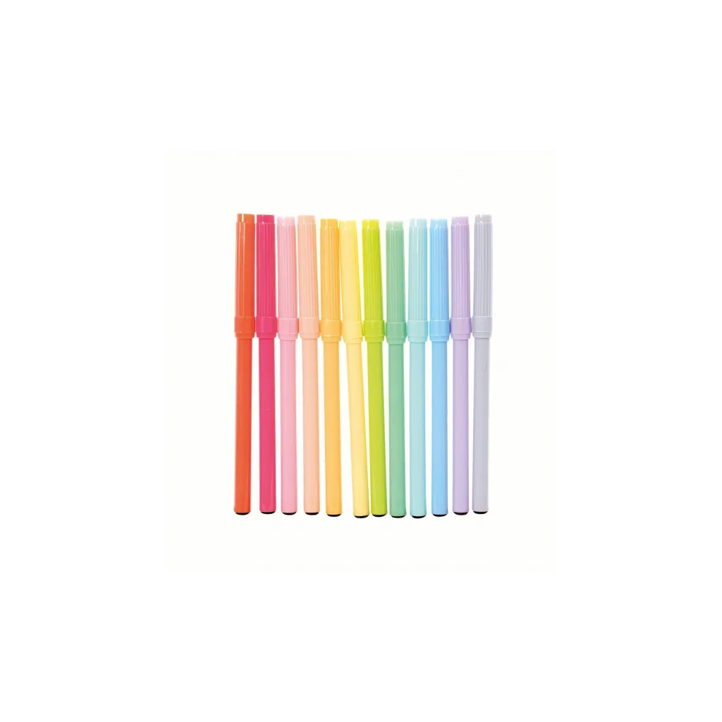 ASTRA Farebné fixky pastelové, sada 12ks, 317122001