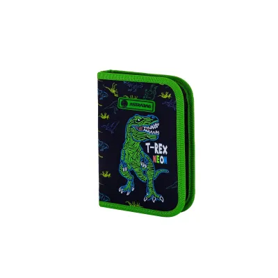 ASTRABAG Vyklápěcí penál bez náplně T-REX NEON, AC1, 503023018 ASTRABAG Vyklápěcí penál bez náplně T-REX NEON, AC1, 503023018