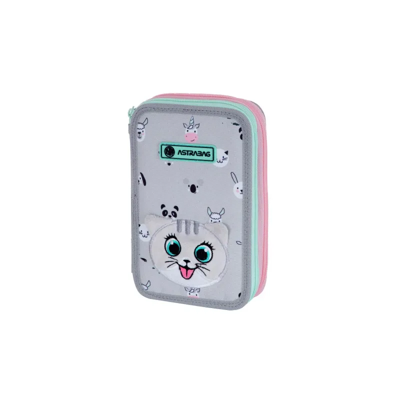 Dvojposchodový peračník AstraBAG KITTY THE CUTE, AC2, 503023026 Dvojposchodový peračník AstraBAG KITTY THE CUTE, AC2, 503023026