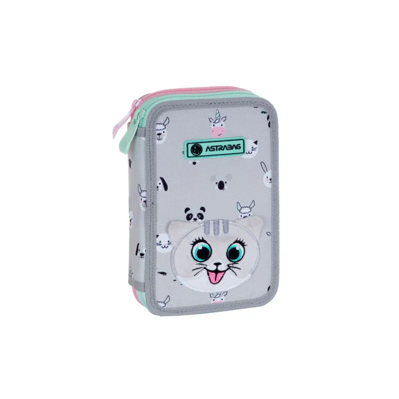 Dvojposchodový peračník AstraBAG KITTY THE CUTE, AC2, 503023026 Dvojposchodový peračník AstraBAG KITTY THE CUTE, AC2, 503023026