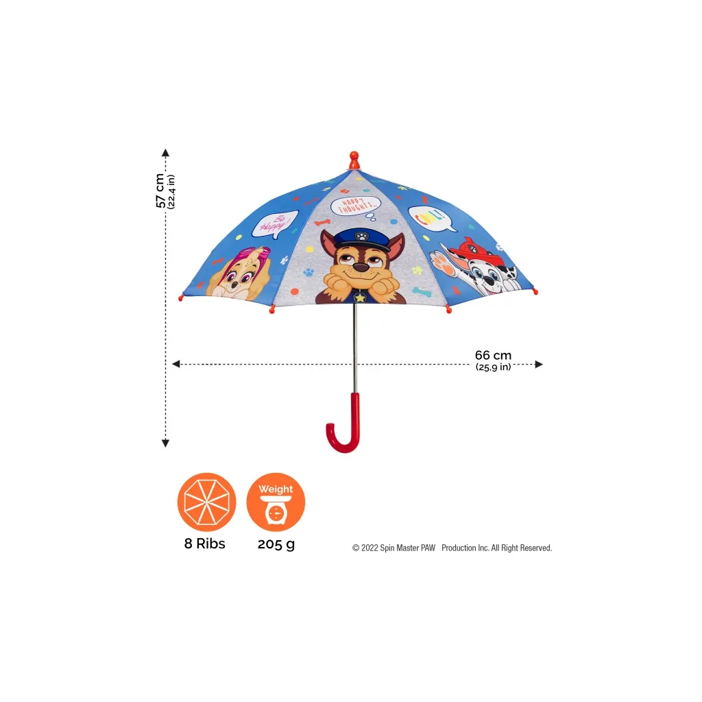 Detský dáždnik PAW PATROL, 75150