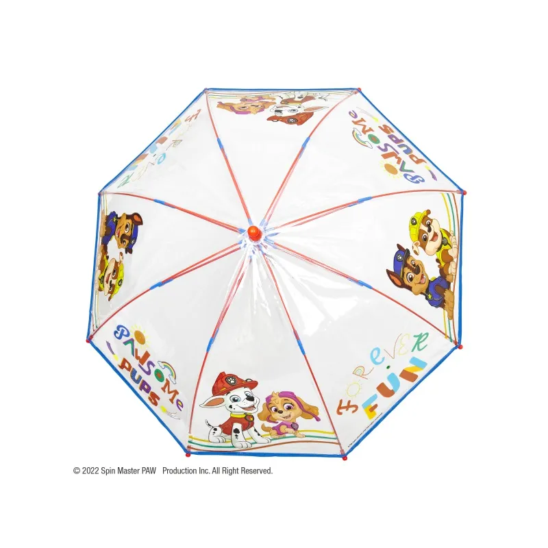 Detský dáždnik PAW PATROL Transparent, 75151
