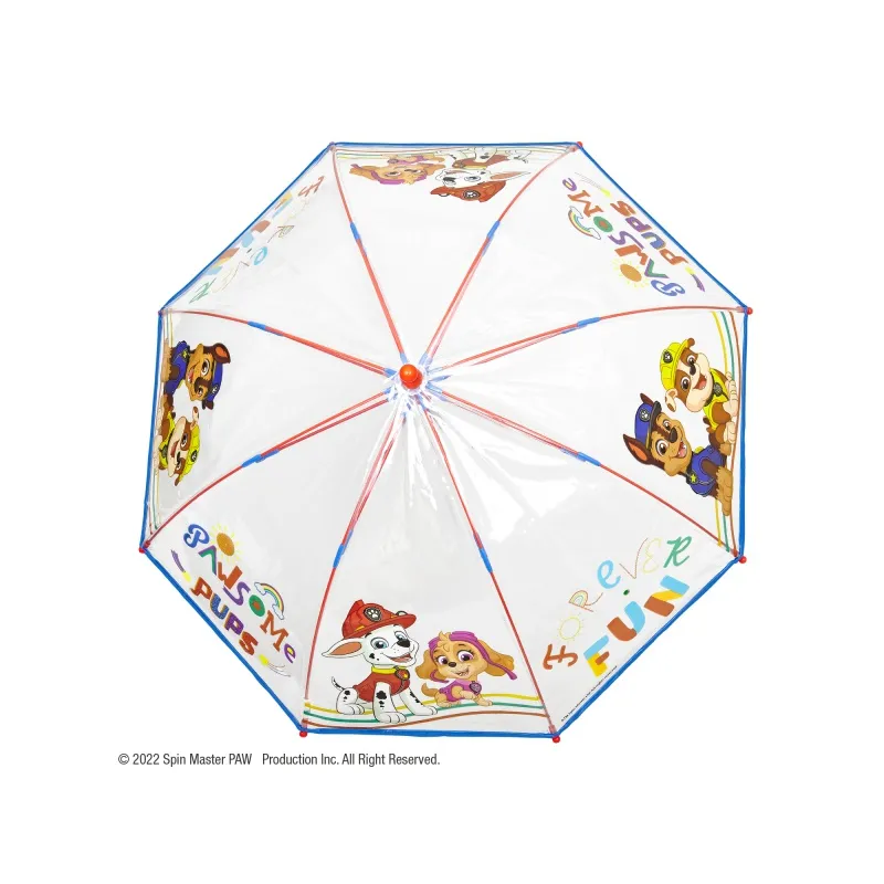 Dětský deštník PAW PATROL Transparent, 75151 Dětský deštník PAW PATROL Transparent, 75151