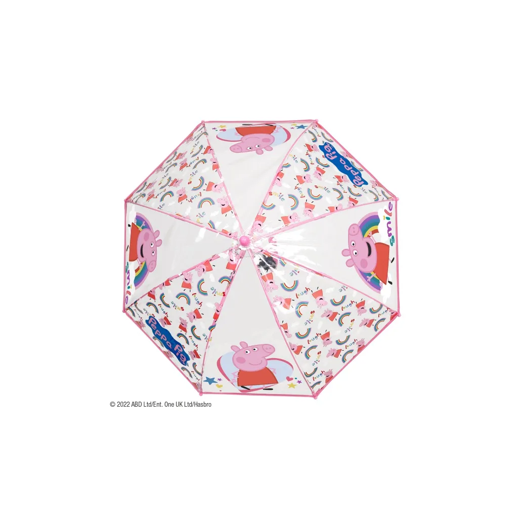 Dětský deštník PEPPA PIG Transparent, 75107