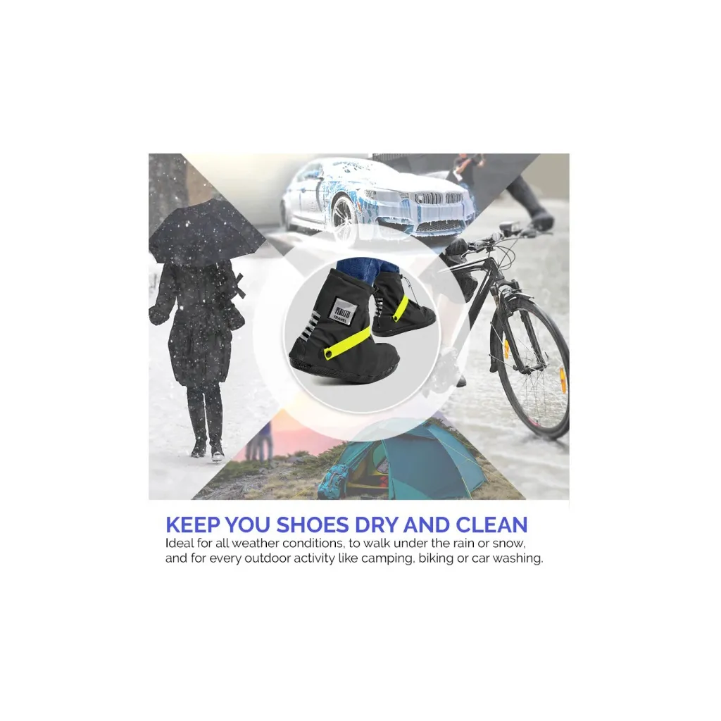 Kvalitné nepremokavé návleky na obuv Perletti Travel Argento, veľkosť S 36/39, 95030