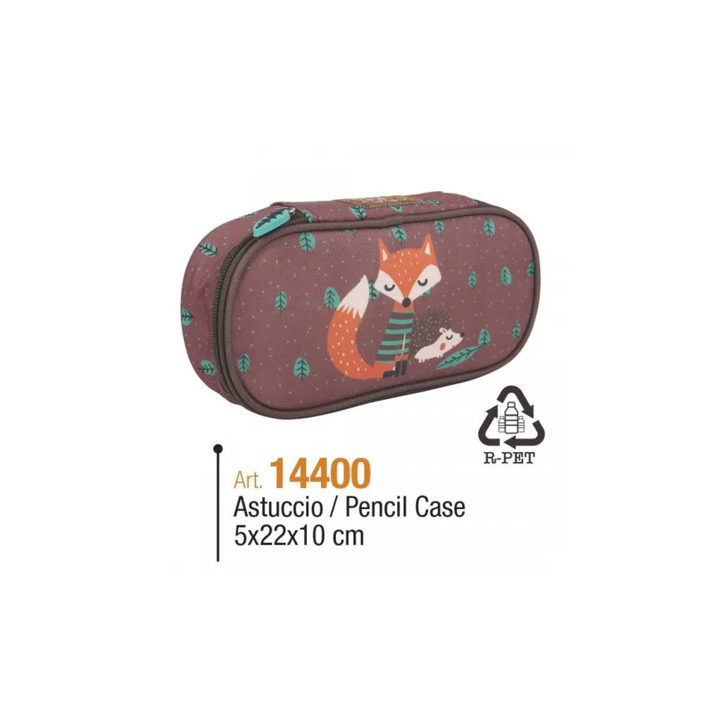 Školní penál / pouzdro FOX & HEDGEHOG, 14400